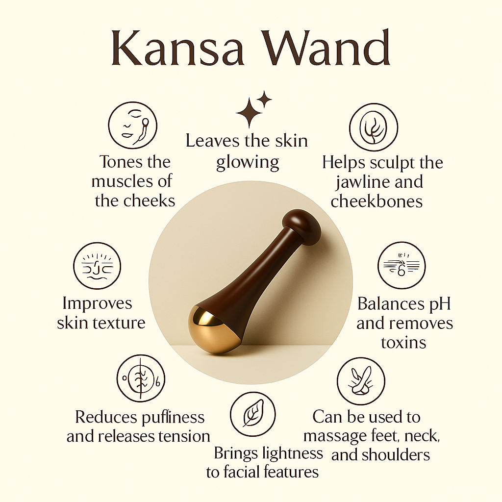 Kansa-Wand: Das uralte ayurvedische Gesichtsritual-Werkzeug
