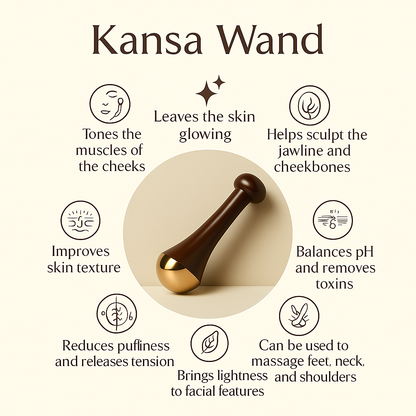 Kansa-Wand: Das uralte ayurvedische Gesichtsritual-Werkzeug