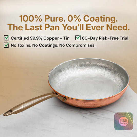 Zertifiziertes® Reines Kupfer Nutri Pan Pro 2.0